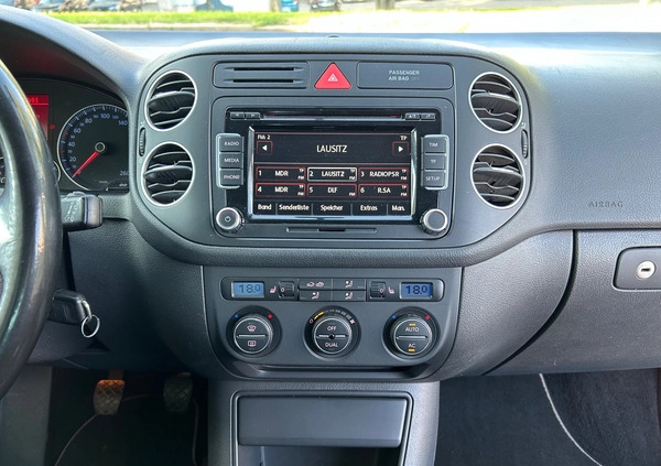 Volkswagen Golf Plus cena 15500 przebieg: 158000, rok produkcji 2008 z Zgorzelec małe 79
